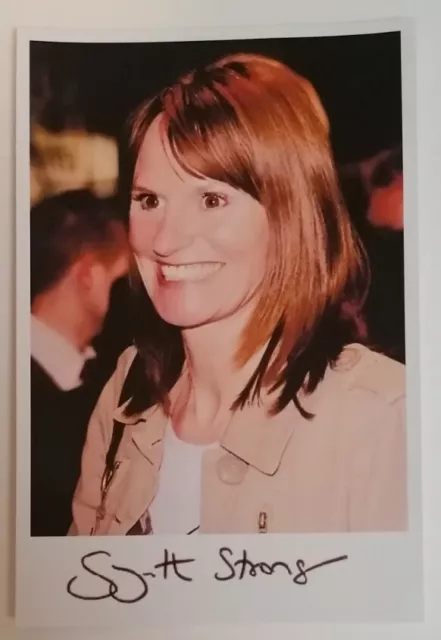 PRINT - Only Fools & Horses Actress Gwyneth Strong Autograph Reprint 6"X4" Photo