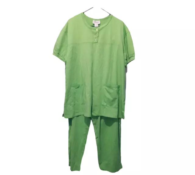 Women's 2-Piece Everyday Easy Essentials Top & Pants Set Size 2X