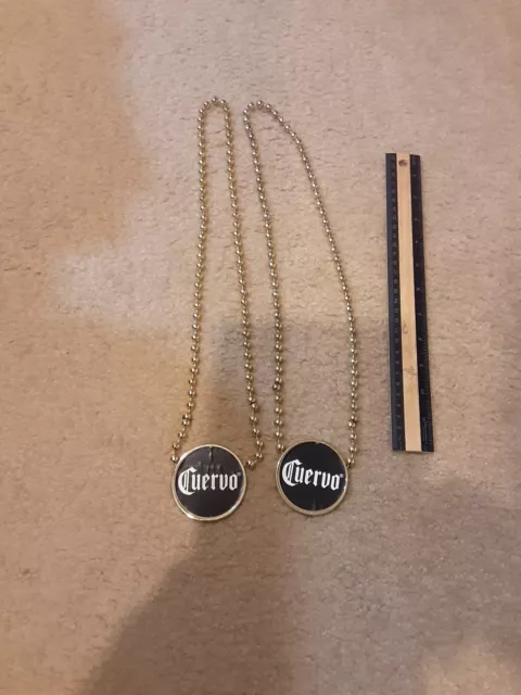 Lot Of 2 Jose Cuervo Tequila Beaded Plastic Necklaces