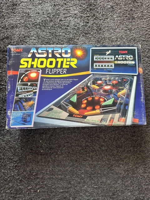 Flipper ASTROSHOOTER TOMY électronique pinball vintage #7024