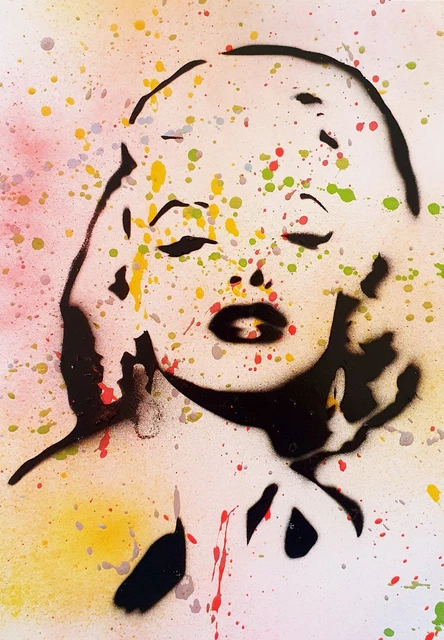 Tableau pop art Frida Kahlo à l'acrylique sur toile | Œuvre street art Tableau pop art Frida Kahlo à l'acrylique sur toile | Œuvre street art