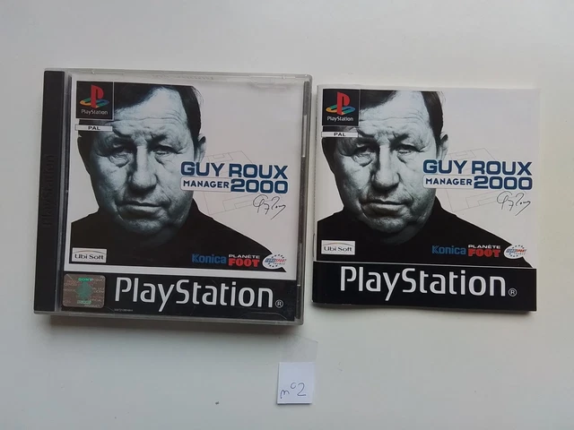 Jeu PS1 Guy Roux Manager 2000 - Football, Version PAL