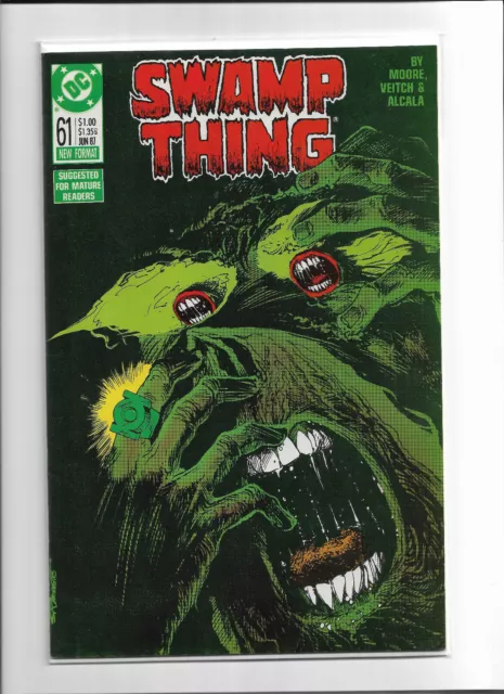 Swamp Thing│#61A│Vol2 1982│Dc│Back Issue│Moore - Bissette - Veitch - Alcala