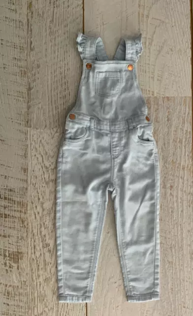 Bay toddler girls sz 18-24 mths denim overalls soft denim sz 2