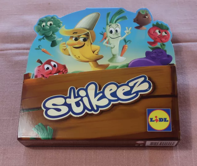 Stikeez 2 - Lidl Sammelbox mit 18 Figuren ,wie neu