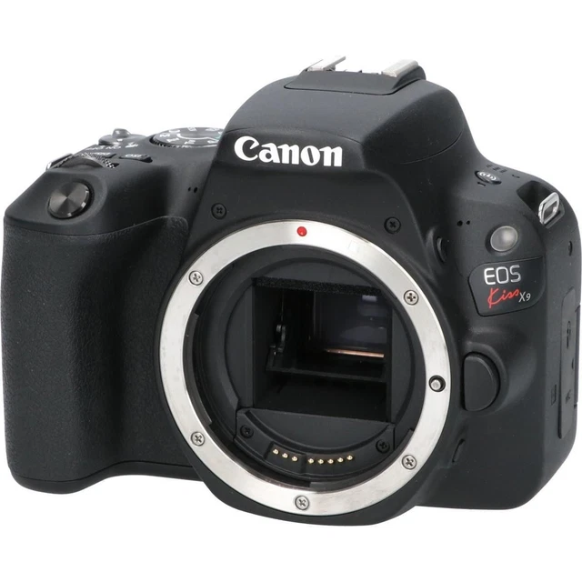 CANON EOS KISS X9 DSLR Camera Black Used Low Shutter Count