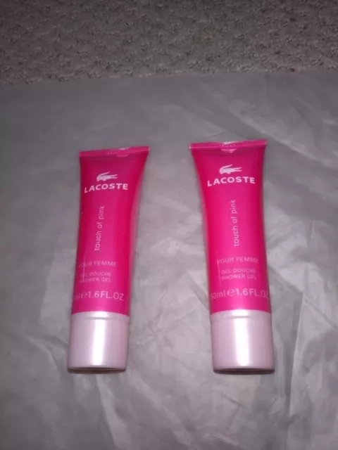 Lacoste touch of pink shower 2025 gel