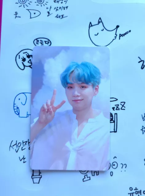 BTS Yoongi/Suga Memories of 2017 DVD Limited Official Photocard