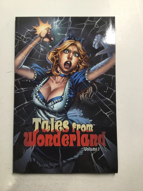 Tales From Wonderland Volume 1 Tpb Sc Fine Fn 6.0 Water Damage Zenescope Ent.