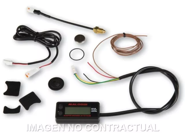 Rapid Sense System Malossi Driver RPM Temp Hour Meter Moto Engine Spare Parts