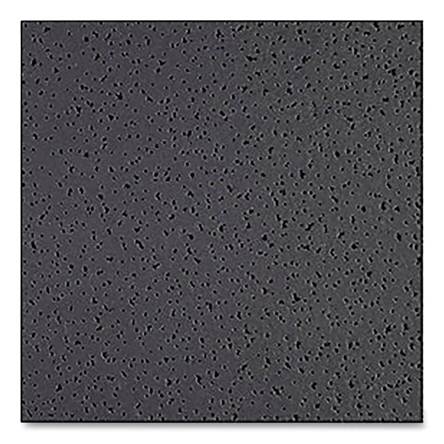 Armstron Non-Directional Square Lay-In 24"x24" Ceiling Tile Black 16/Carton