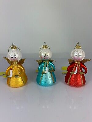 NWT Cody Foster (1) 4" Retro Angel Christmas Ornament, Assorted Colors