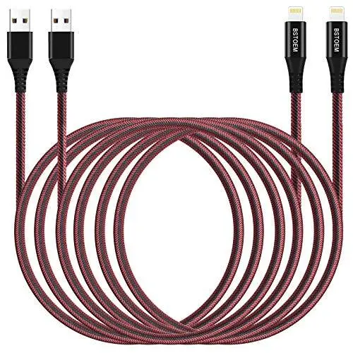 Long iPhone Charger Cable 10 Ft Lightning Apple Charging Cord 10ft for iPhone...