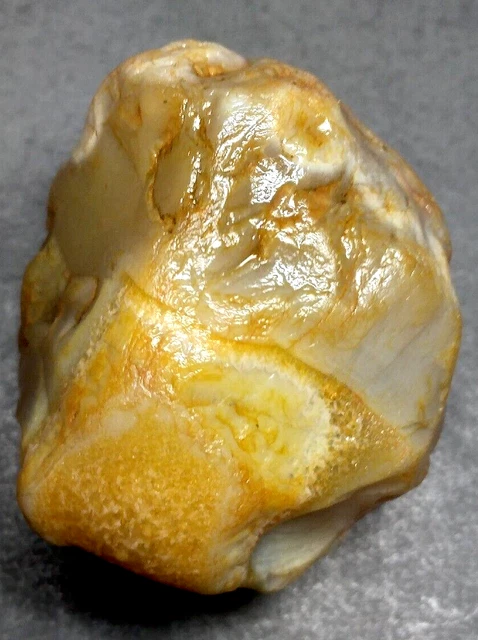 Lake Superior Agate 0.80 oz 'RARE GOLDEN EYE' Rough Minnesota Gemstone - upnorth