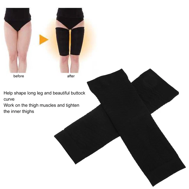 Women Thigh Sleeve Slimming Thigh Wraps Compression Sleeve Thigh Slimmer Sha Hbh
