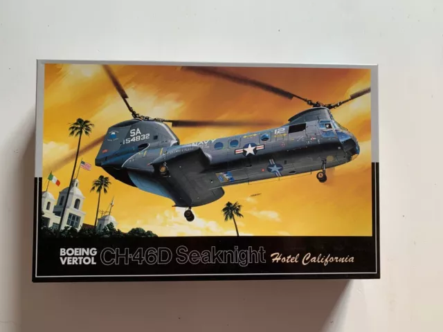 Fujimi H-2 Boeing-Vertol CH46D Sea Knight „Hotel California“, 1:72