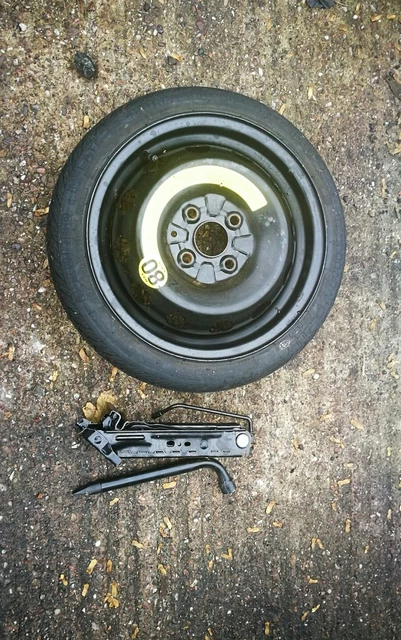 Toyota Aygo 2005-2020 Space Saver 15" Spare Wheel & Tyre Jack Kit