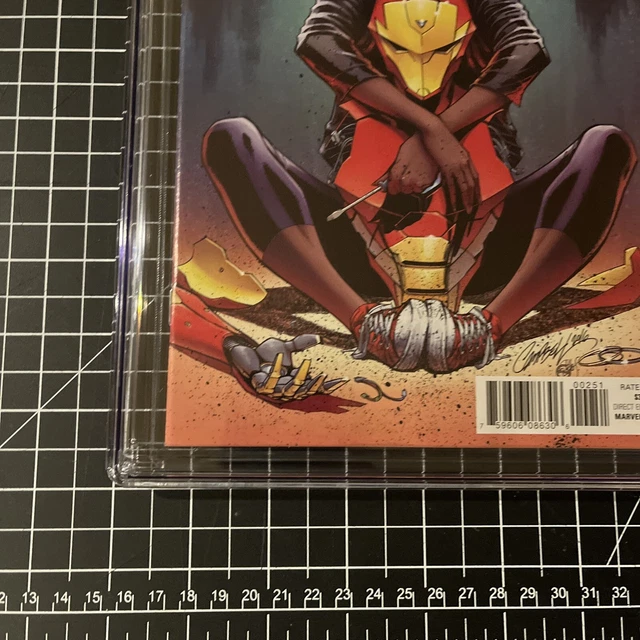 🔥Invincible Iron Man 2 CGC 9.8 NM/M Riri Williams Ironheart Campbell Variant🔥 5