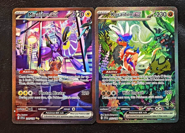 POKÉMON SCARLET & Violet - KORAIDON MIRAIDON (6 IVS or UNTOUCHED) EUR