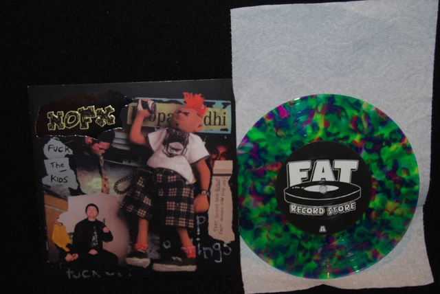 nofx - fuck the kids color 7" vinyl punk rock rancid lagwagon bad religion
