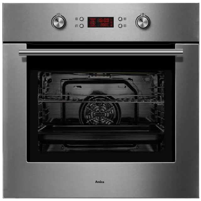 amica four intégrable multifonction 70l 60cm pyrolyse inox AO2009X/1 ligne