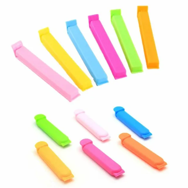 Food Snack Seal Sealing Bag Clips Sealer Clamp Plastic Tool Kitchen Accessories