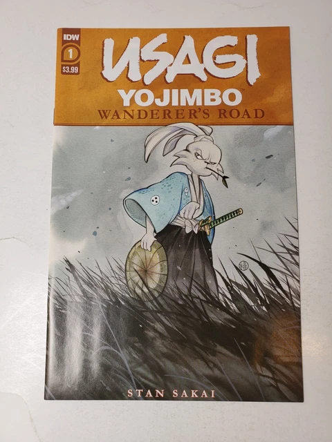 USAGI YOJIMBO WANDERER'S ROAD #1 - PEACH MOMOKO COVER ©2020, NM see pics