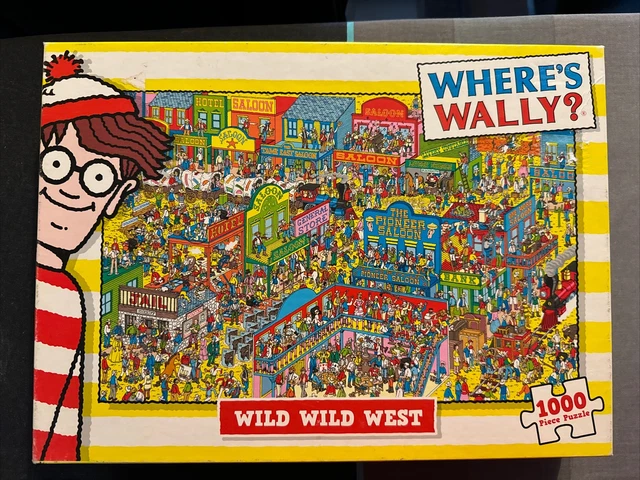 Wheres wally christmas jigsaw