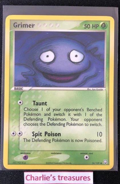 Carte Pokemon - Grimer - 56/109 - Team Rocket Returns - NM+ / NEUF