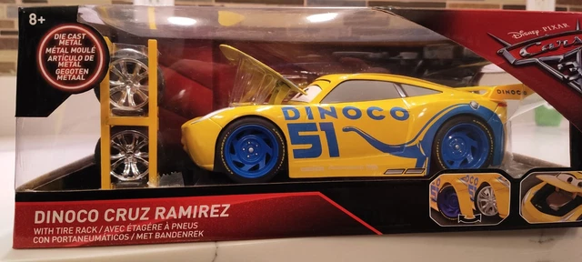 DISNEY PIXAR CARS On The Road Dinoco #51 RACING CENTER CRUZ RAMIREZ ...