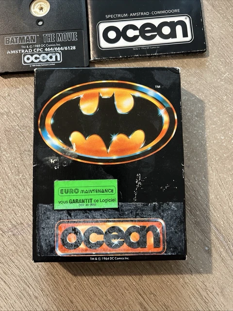 Amstrad Batman The Movie et Robocop disquette - Jeux vidéo Amstrad Batman The Movie et Robocop disquette - Jeux vidéo