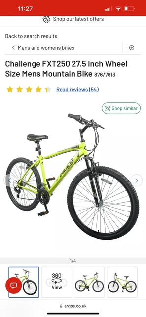 Mens mountain bikes argos best sale