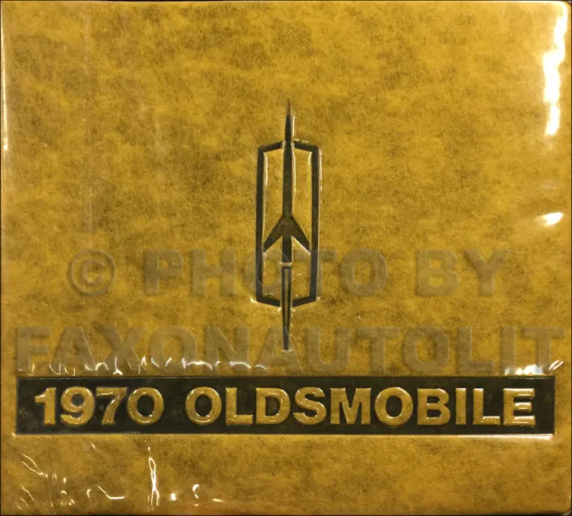 1970 Olds Color Upholstery Dealer Album 442 Supreme Cutlass 98 88 Toronado F85