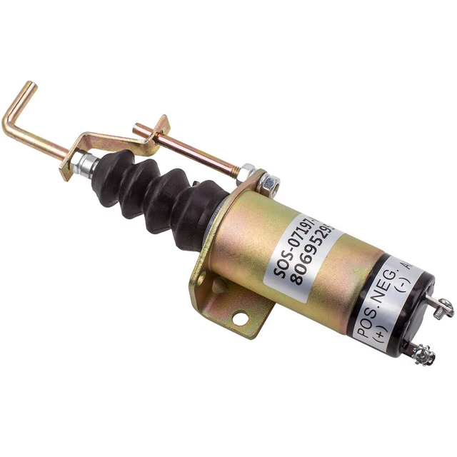 Fuel Shut Off Solenoid Valve Shutdown For Yanmar Lister Petter Diesel Engine