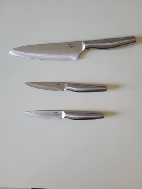 Fissler Couteau Santoku PROFI 165mm - Haute qualité, lame 16