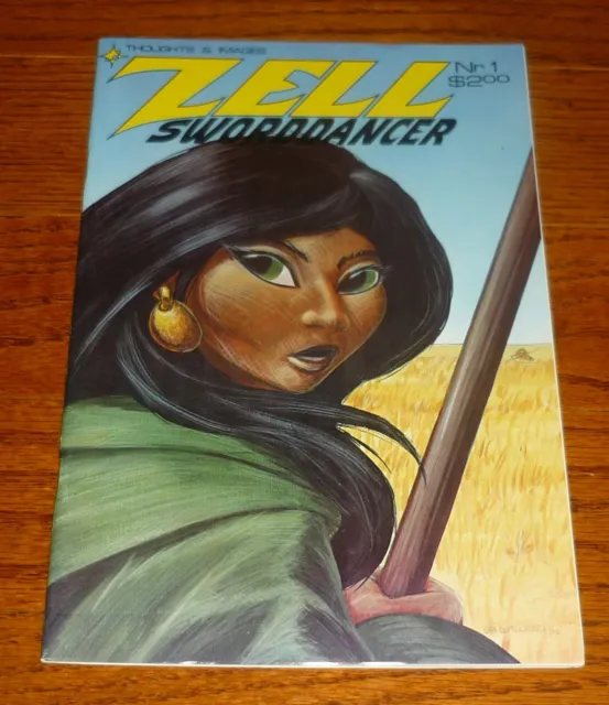 Zell Sworddancer # 1, Thoughts and Images, 1986, Usagi Yojimbo Stan Sakai back