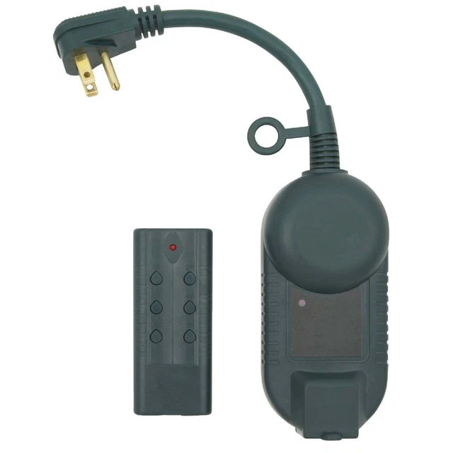 Temporizador exterior verde Do it 12.5A 120V 1500W con suministro remoto de SIM KB-200EW, Inc.
