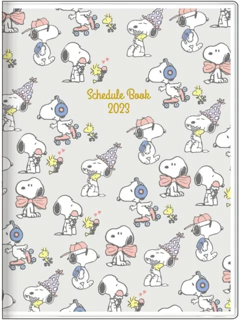 Sunstar stationery Snoopy Notebook 2023 Mensile A6 Snoopy Volantino S2955962