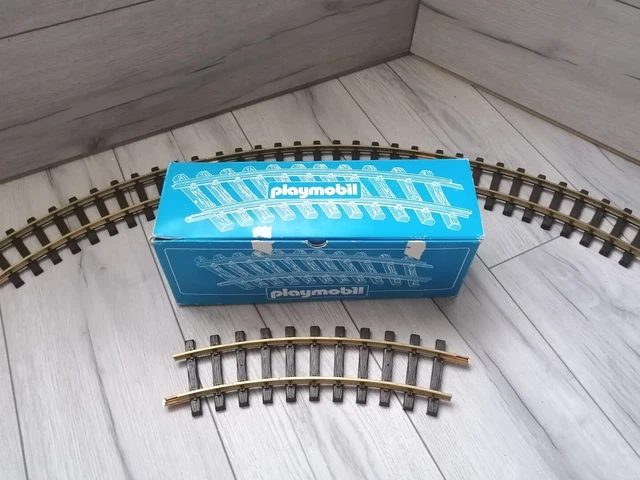 Lot De 8 Rails Courbes Gris Pour Train LEGO City (ALFO 3D) - Neufs - Compatible 9V