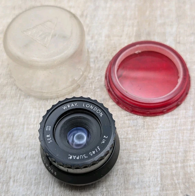 WRAY LONDON H.R. Lustrar f/8 Series II Lens *Scratched* £12.99
