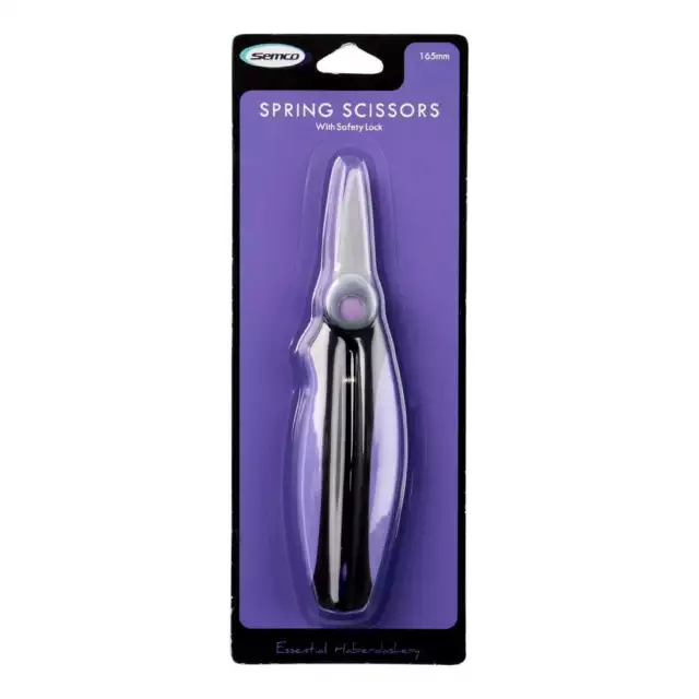 NEW Semco Ultra Sharp Spring Scissors By Spotlight