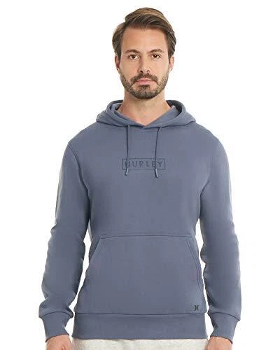 Hurley Men's Boxed Logo Fleece Pullover Hoodie - Choose SZ/color