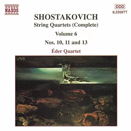 Eder Qua - SHOSTAKOVICH: String Quartets Nos. 10, 11 and 13 - Eder Qua CD JCLN