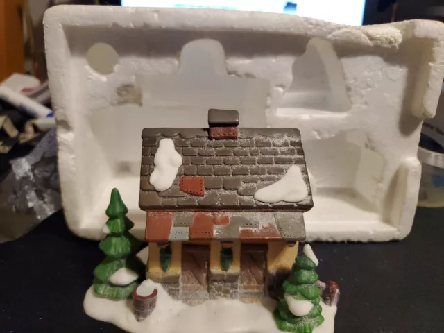 Retired Dept 56 1996 Dickens Village “Tending The New Calves” 58395.