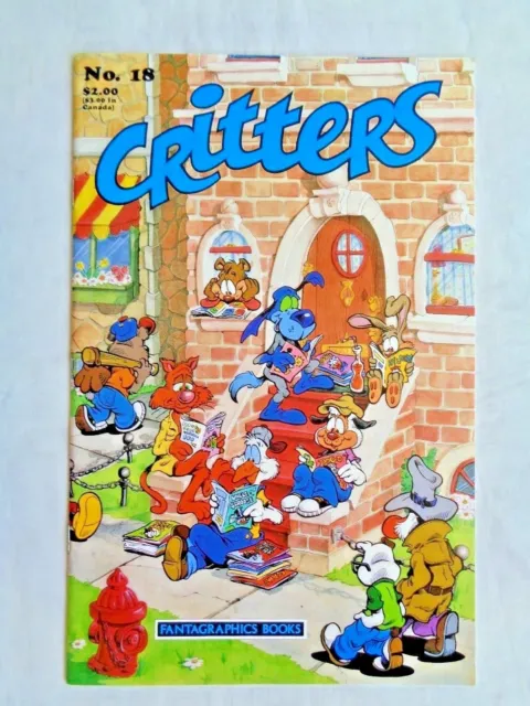 Critters No. 18 September 1987 First Printing July 1987 Fantagraphics NM (9.4)