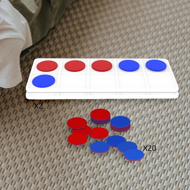 GIANT TEN FRAMES Set Math Tool for Early Math Manipulatives