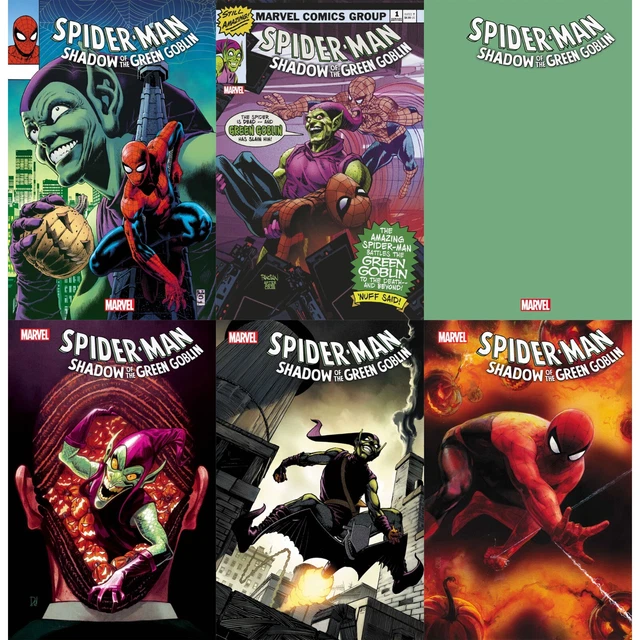 SPIDERMAN SHADOW OF the Green Goblin (2024) 1 Marvel Comics COVER