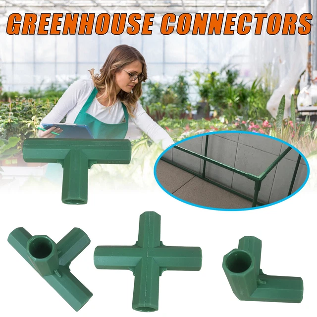 20X PLANT AWNING Structure Joint Connector Plastic Pipe Frame