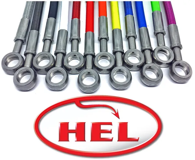 Hel Brake Lines Full Race Kit Kawasaki Z800 2013 - 2015