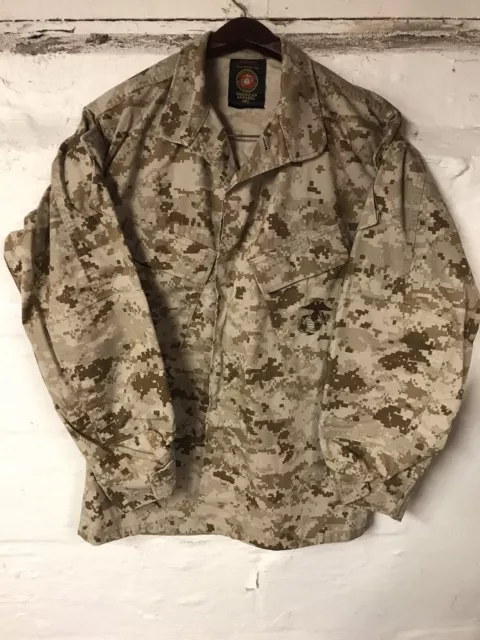 USMC Issued MCCUU Desert MARPAT Camouflage Blouse, Cammies XSmall Short